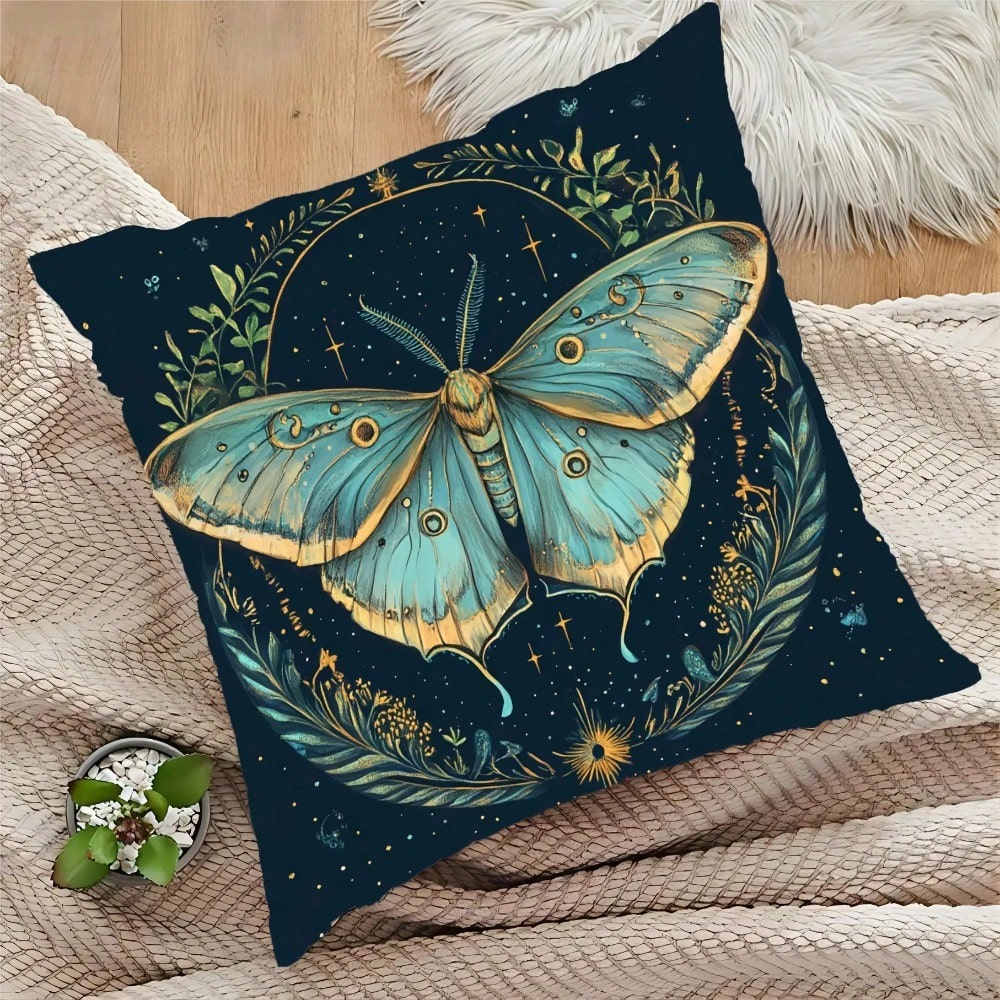 1pc 18x18 Inch Bohemian Moth & - Pillow Insert 18X18 recension och pris