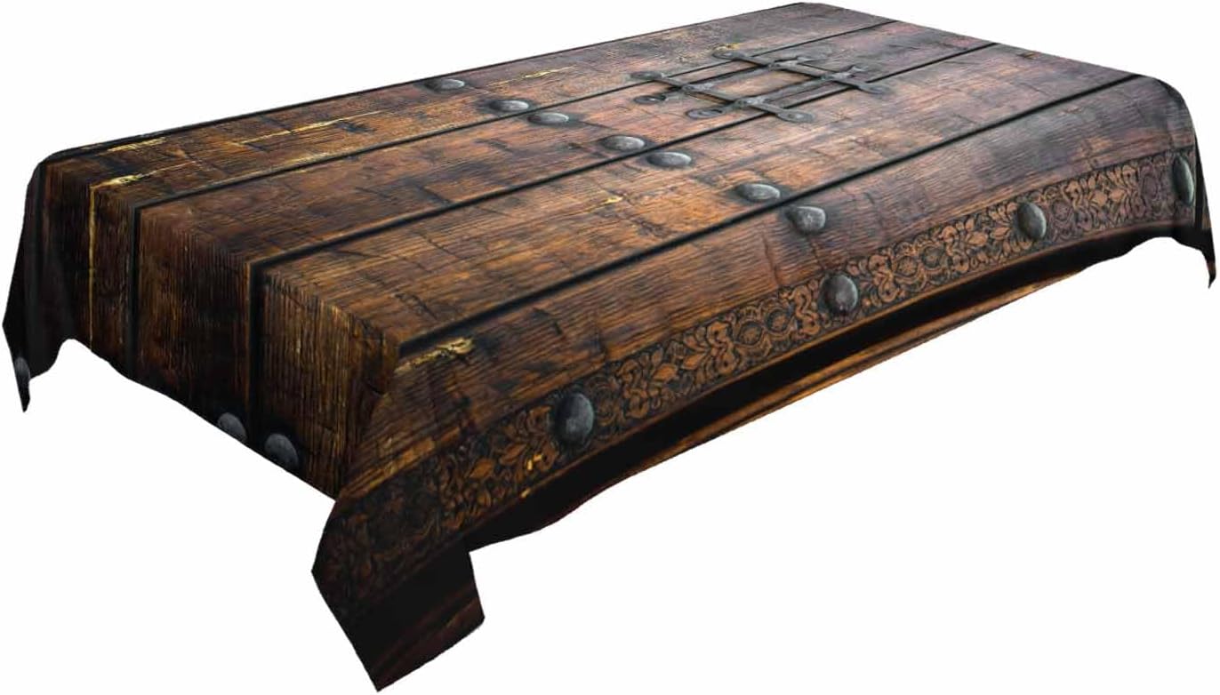 Medieval Ancient Wooden Door T - Home Textiles Premium recension och pris