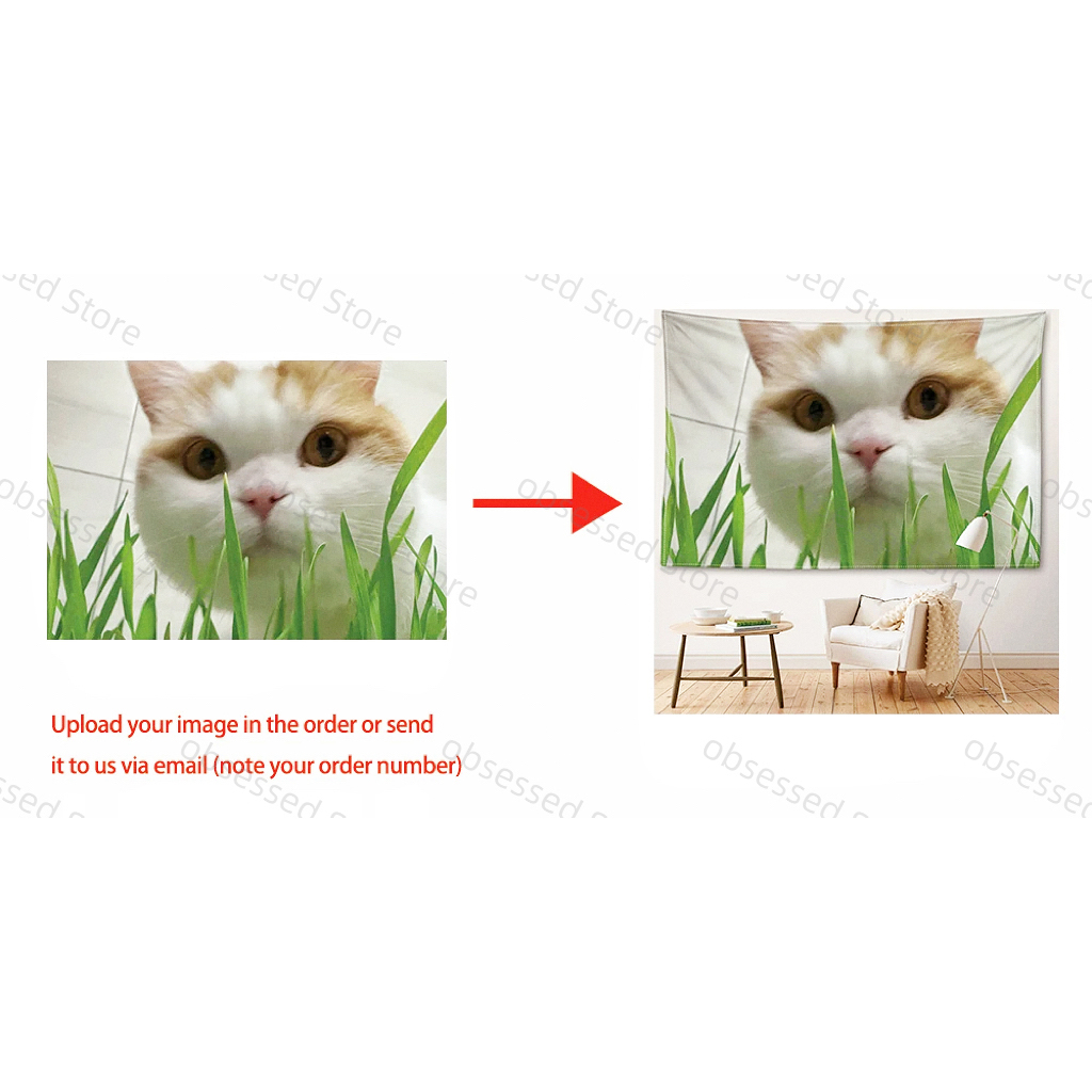 Customized Tapestry Printing f - Home Textiles Usa recension och pris