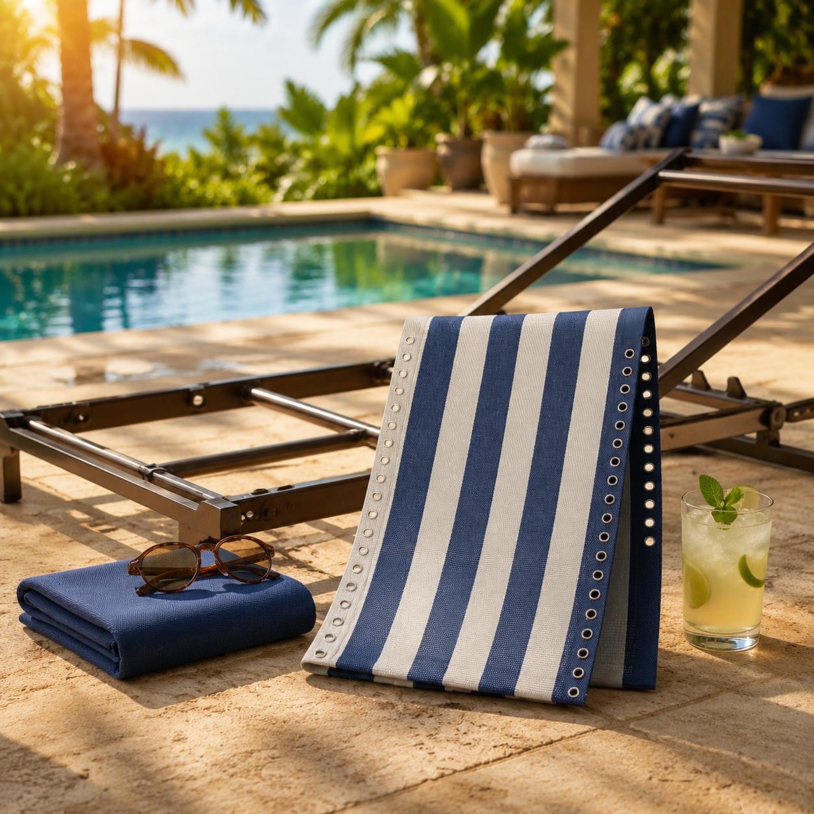 Recliner Textile Panel Striped - Home Textiles Usa recension och pris